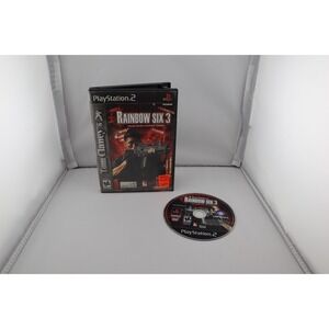 Tom‎ Clancy's Rainbow Six 3 (Sony PlayStation 2, PS2, 2004) Game and Case Tested